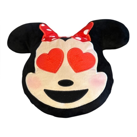 Disney Mickey & Minnie Mouse Wear Sunglasses Pillow Set Plush 13" - Picture 3 of 4